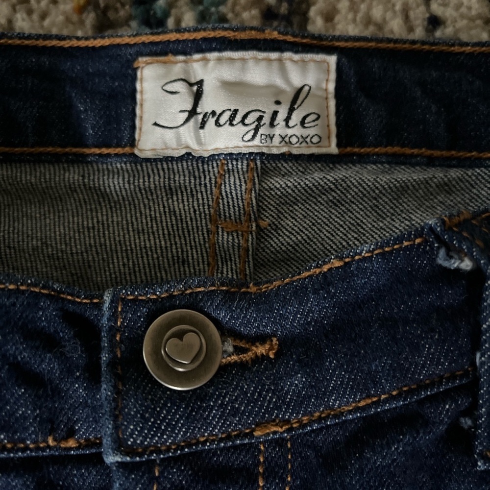 90’s VINTAGE Fragile by XOXO Jeans Mid Rise Bootcut - Picture 4 of 5